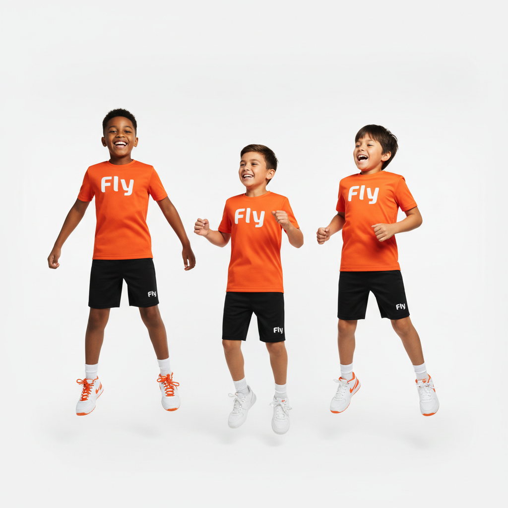 Uniforme esportivo infantil FLY